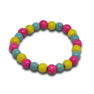 Full Pansexual Stone Bracelet