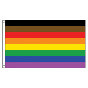 buy rainbow bame lgbt pride 5' flag online