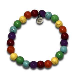 Full Rainbow Stone Bracelet