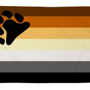 Bear (5ft by 3ft) Premium Pride Flag