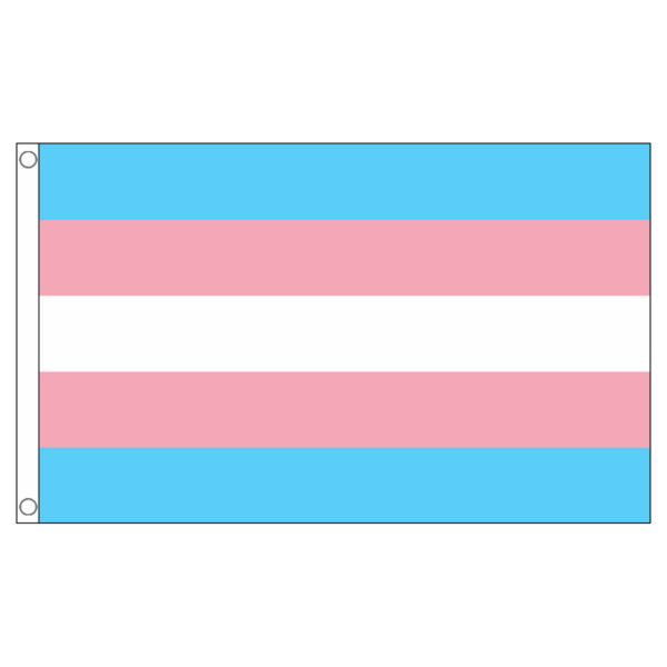 buy transgender lgbt pride 5' flag online