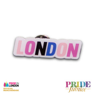 Pride In London LDN Enamel GenderFluid Badge