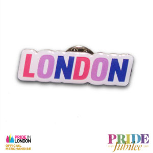 Pride In London LDN Enamel Bisexual Badge