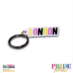 Pride In London LDN Non Binary Lozenge Keyring