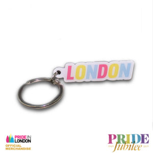 Pride In London LDN Pansexual Lozenge Keyring