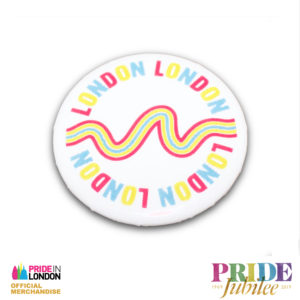 Pride In London LDN Pansexual Button Badge