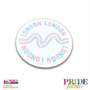 Pride In London LDN Transgender Button Badge