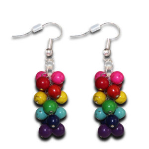 Gilbert Baker Stone Cluster Earrings