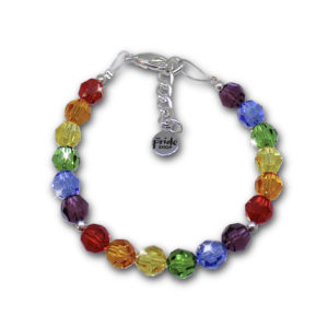Rainbow Bracelet With Swarovski® Elements