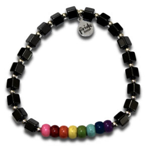 Gilbert Baker Stone Hexagon Bracelet