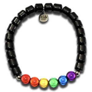 Rainbow Holographic Tube Bracelet