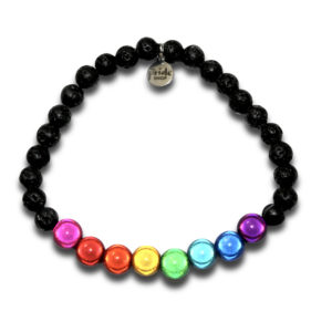 Black Lava Gilbert Baker Holographic Bracelet