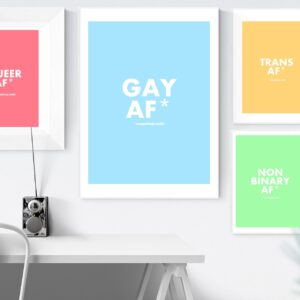 Gay, LGBTQ+ and Queer Posters, Prints, & Visual Artwork