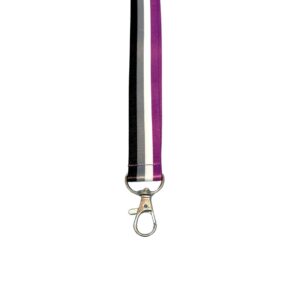 Asexual Pride Lanyard