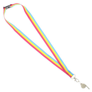 Pansexual Lanyard With Whistle