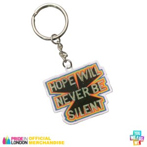 Pride In London - Hope Will Never Be Silent Keyring