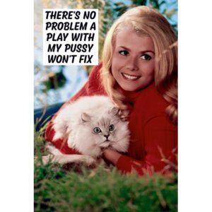 A Play With My Pussy Fridge Magnet