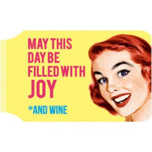 May Your Day Be Filled With Joy And Wine Travel Wallet