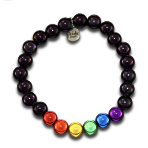 Black Rainbow Holographic Bracelet
