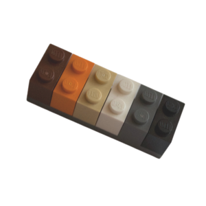 bear pride lego brick fridge magnet
