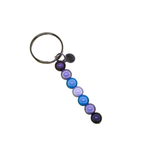 demiboy holographic pride keyring