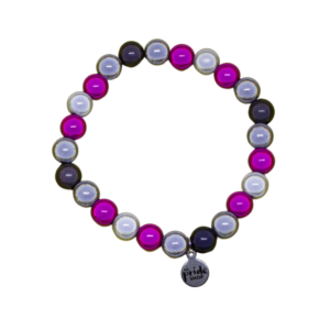 demigirl holographic pride bracelet