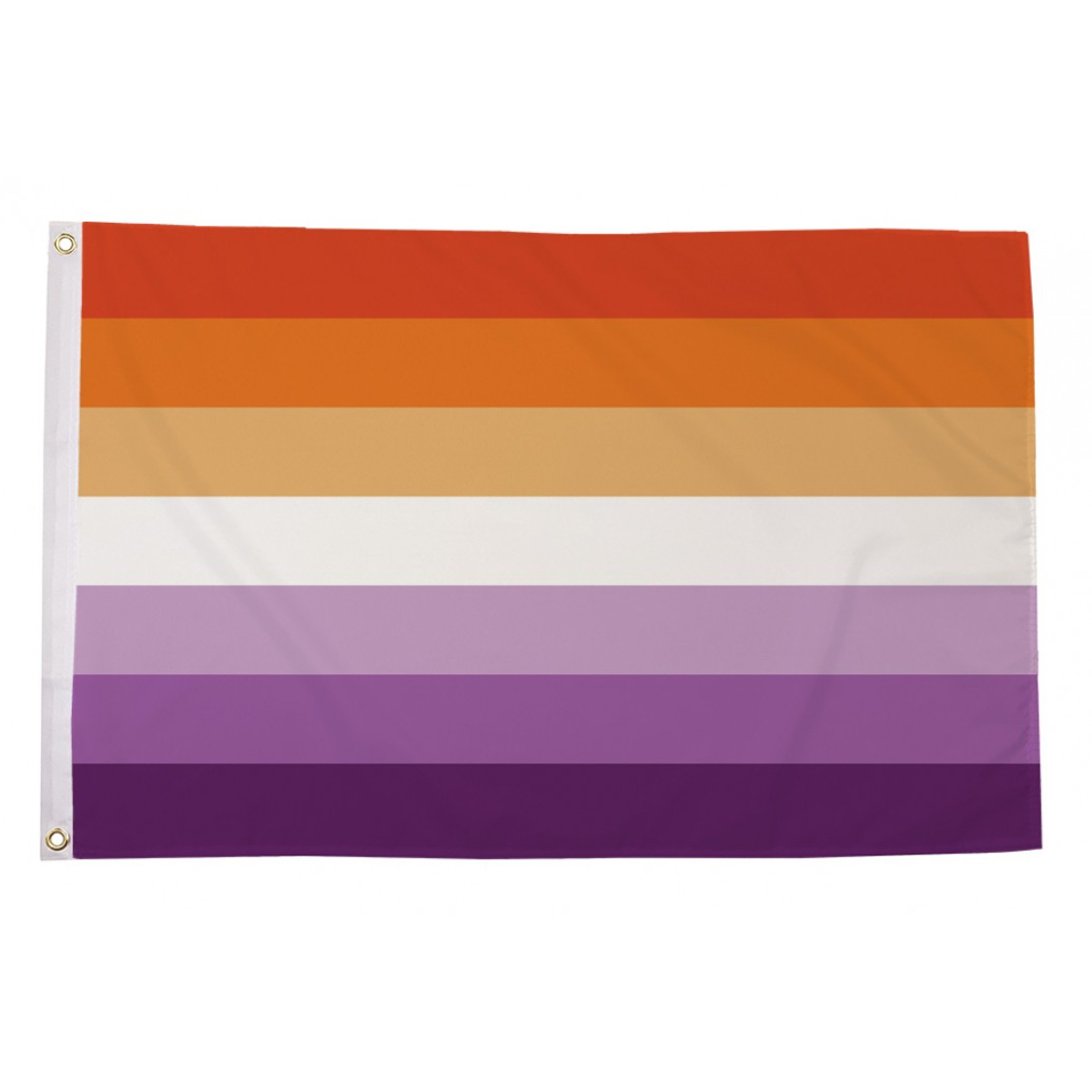 lesbian flag colors