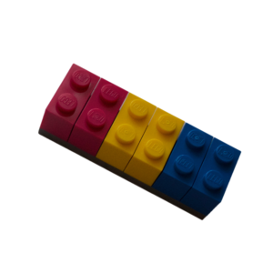 pansexual lego brick fridge magnet