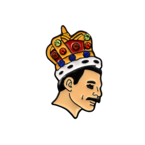 Freddie Mercury pin badge