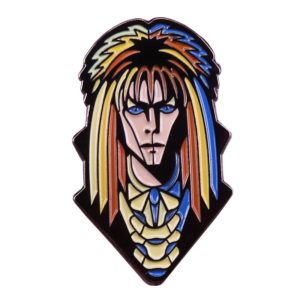 labyrinth David bowie goblin king pin badge