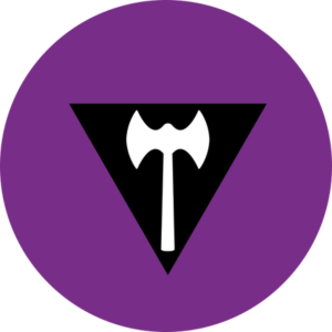 Labyrs Lesbian Flag Pin Badge for sale