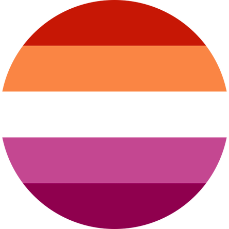 Lesbian Community Pride Flag Pin Badge for sale