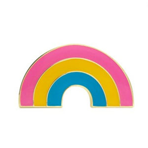 Pansexual Rainbow Pin Badge