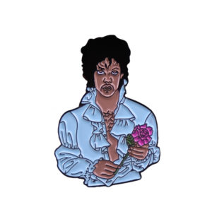 Prince Face Pin Badge