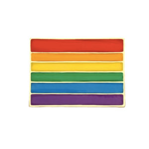Rainbow Flag Pride Pin Badge