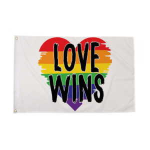 5' Love Wins Pride Flag