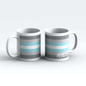 DEMIBOY #PROUD Pride Mugs Pair