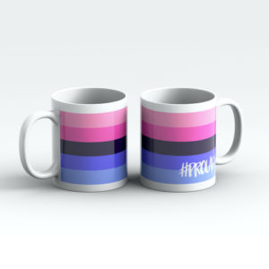 OMNISEXUAL #PROUD Pride Mugs Pair