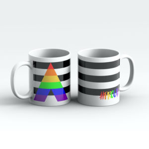 STRAIGHT ALLY #PROUD Pride Mugs Pair