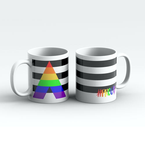 Straight Ally Pride Flag #PROUD Mug - THE PRIDE SHOP
