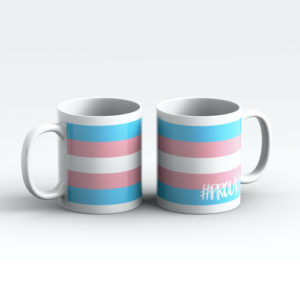 TRANSGENDER #PROUD Pride Mugs Pair