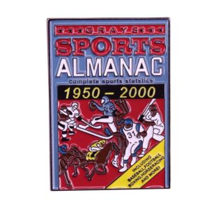 Back To The Future Sports Almanac Pin Badge