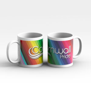 Cornwall Pride Logo Stripe Mug 2s