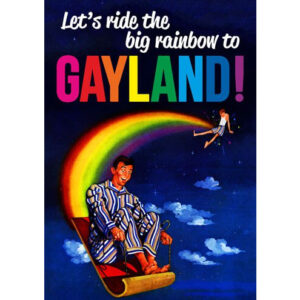 Let's Ride The Big Rainbow Card