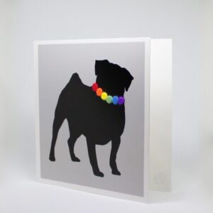 Gay Pug Card