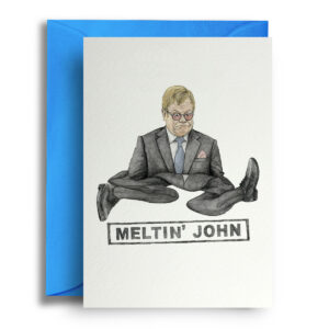 Meltin' John Card