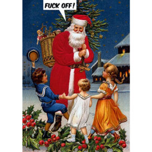 Festive F**k Off Christmas Card