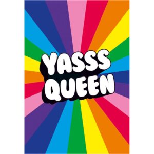 Yasss Queen Fridge Magnet
