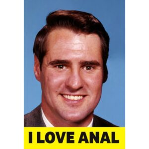 I Love Anal Funny Fridge Magnet