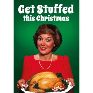 Get stuffed Funny Christmas Card